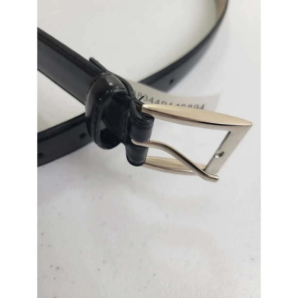 Dress Belt Classic Business Professional Minimalist Black Size 40
